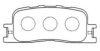 ASVA AKD-1064 Brake Pad Set, disc brake